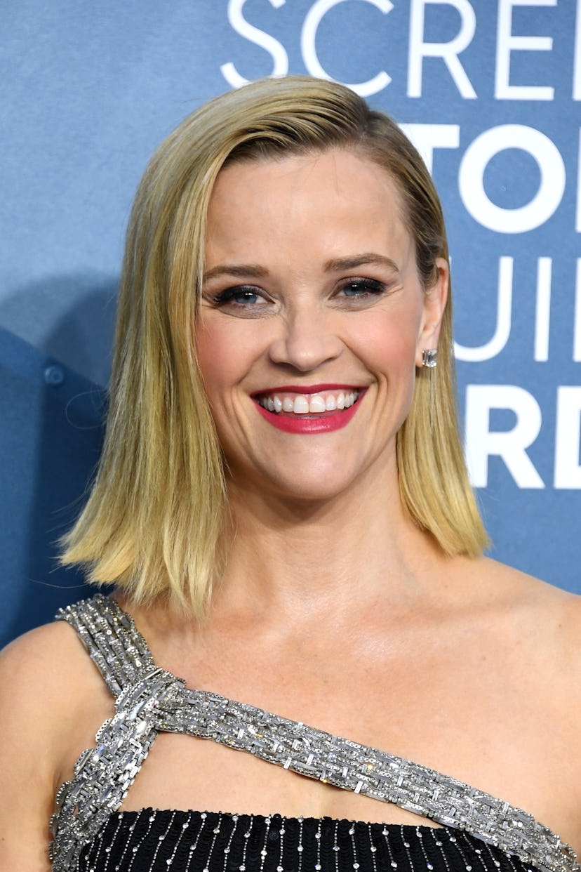 Reese Witherspoon was one of the top 2020 SAG Awards beauty looks of the night
