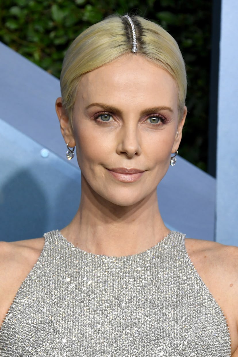 Charlize Theron was one of the top 2020 SAG Awards beauty looks