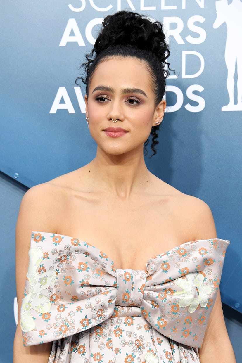 Nathalie Emmanuel was one of the top 2020 SAG Awards beauty looks of the night