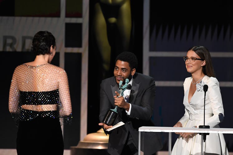 Jharrel Jerome at the 2020 SAG Awards