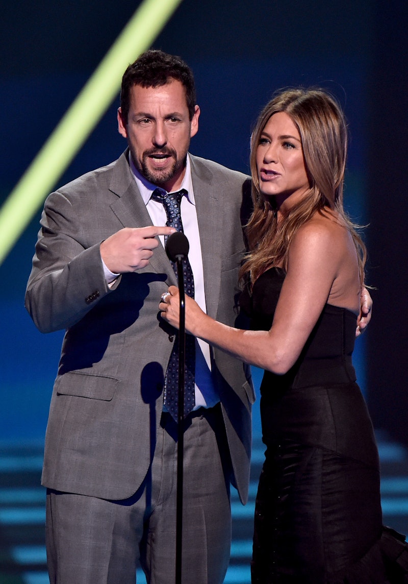 Adam Sandler responded to Jennifer Aniston's shoutout during her 2020 SAG Awards acceptance speech.