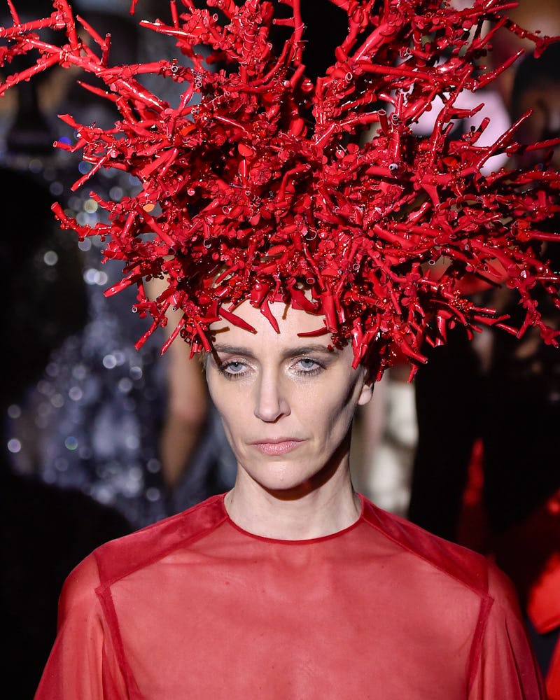 Haute Couture Spring 2020 hair accessories from Valentino.
