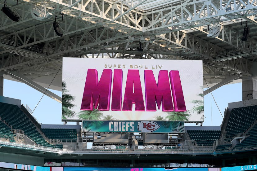 The 54th Super Bowl will be played in Miami, Florida, this year. 