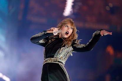 Taylor Swift performs during her Reputation tour in 2018