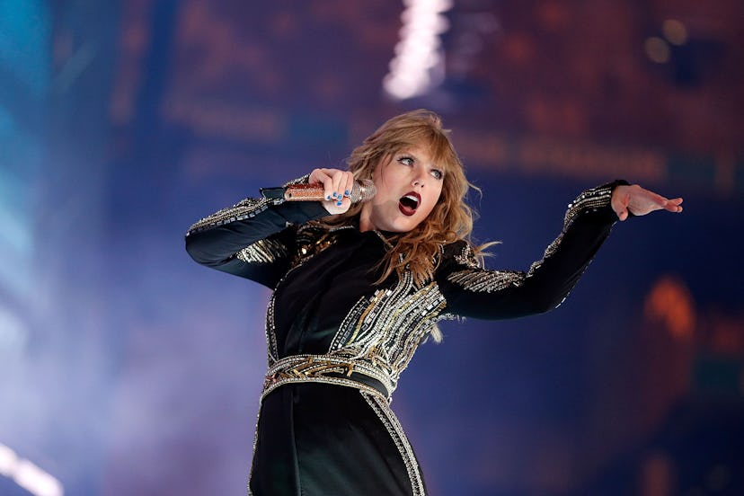 Taylor Swift performs during her Reputation tour in 2018