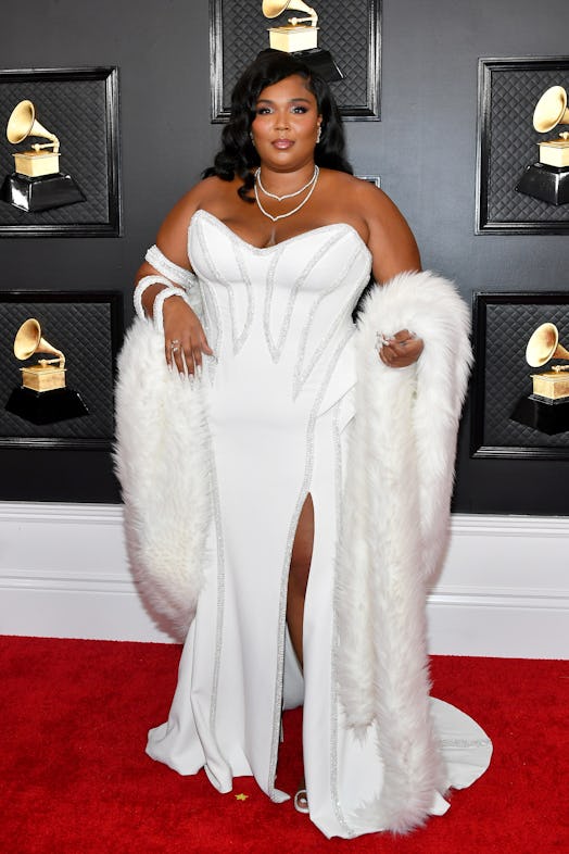 Lizzo's 2020 Grammys dress is all old hollywood glamour. 