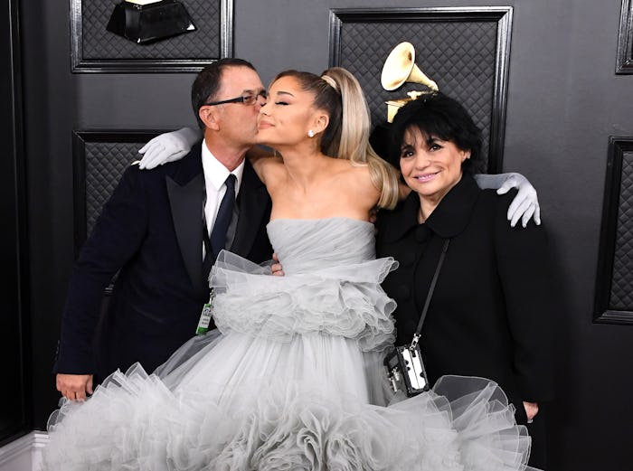 Ariana Grande brought her parents as her date to the 62nd Grammy Awards on Sunday, Jan. 26.