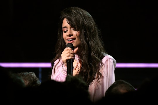 Camila Cabello sang to her dad at the Grammys.