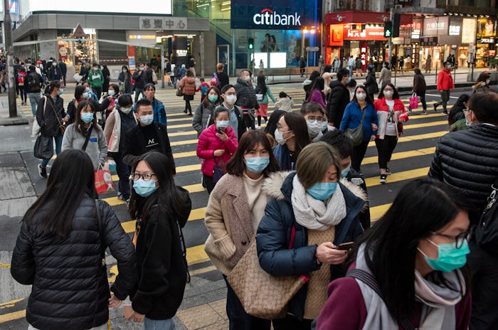 people in china trying to avoid coronavirus