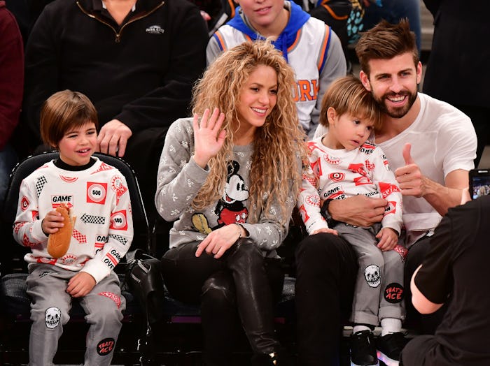 Shakira is the proud mom of two adorable boys.