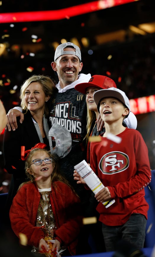 San Francisco 49ers head coach Kyle Shanahan has been married to his wife Mandy for 15 years.