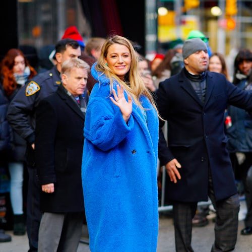 Blake Lively's dark red nail polish is one of 2020's biggest trends