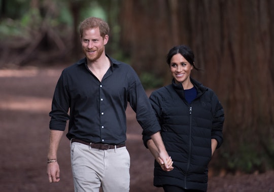 Meghan Markle and Prince Harry helped hikers trying to get a good picture in Canada.
