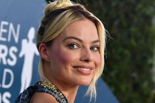 Margot Robbie wore glitter eyeshadow to the 'Birds of Prey' world premiere