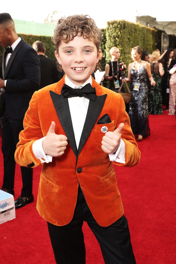 Roman Griffin Davis At The 2020 Golden Globes Was Hilariously Charming