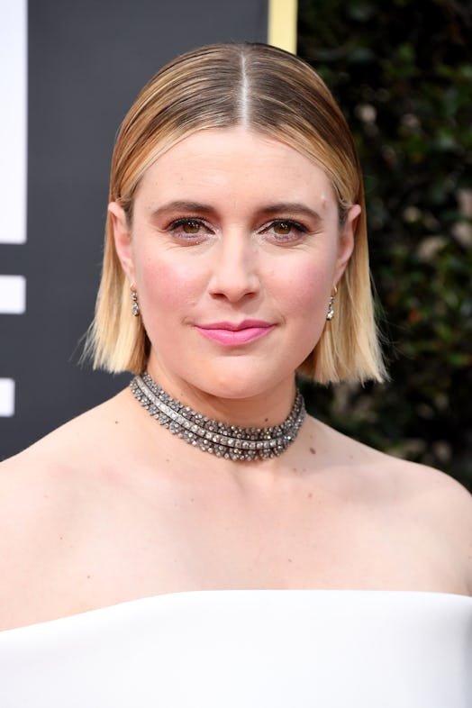 Golden Globes 2020 beauty looks featuring Greta Gerwig