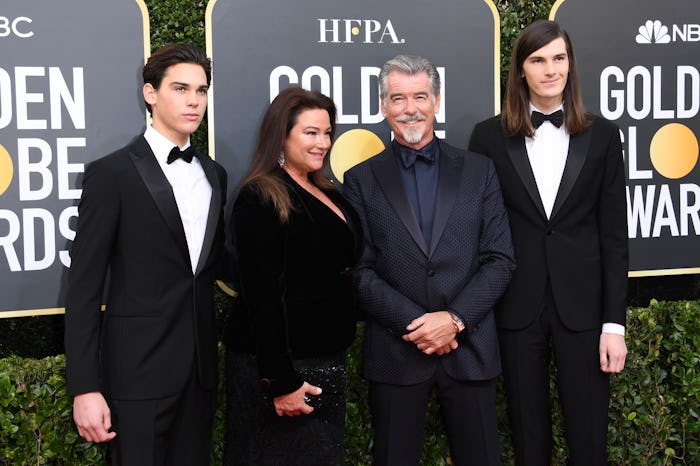 Pierce Brosnan’s sons are the new Golden Globes ambassadors.