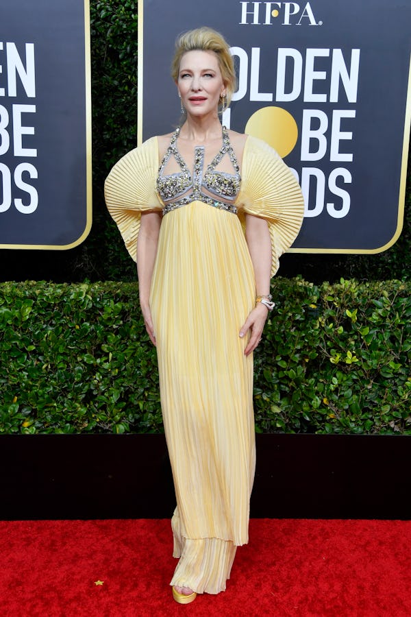 Harnesses were a trend on the 2020 Golden Globes red carpet.