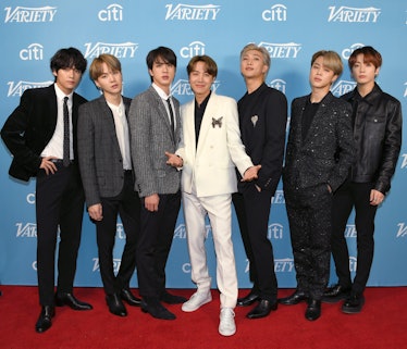 BTS hit the carpet at an event for Variety.