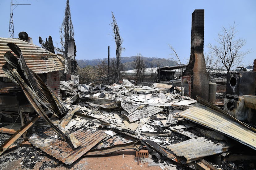 The Australian wildfires have destroyed almost 2,000 homes. 