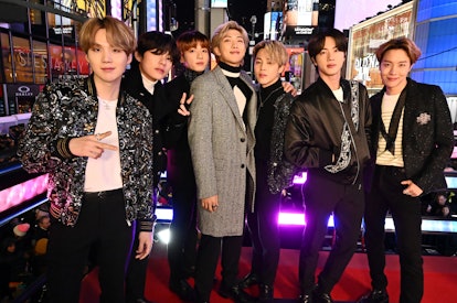 BTS performs at Dick Clark's Rockin' New Year's Eve.
