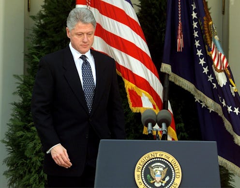 'American Crime Story: Impeachment,' which focuses on Bill Clinton's presidential scandal, won't air...