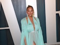 Chrissy Teigen attends a party for Vanity Fair.