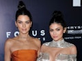 Kendall and Kylie Jenner hit the red carpet. 