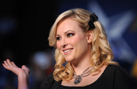 Meghan McCain shared a first photo of her baby girl.