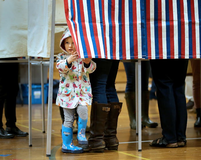Free child care will be available on election day in 11 states.