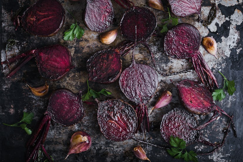Roasted beetroot makes for a great addition to a warm salad recipe