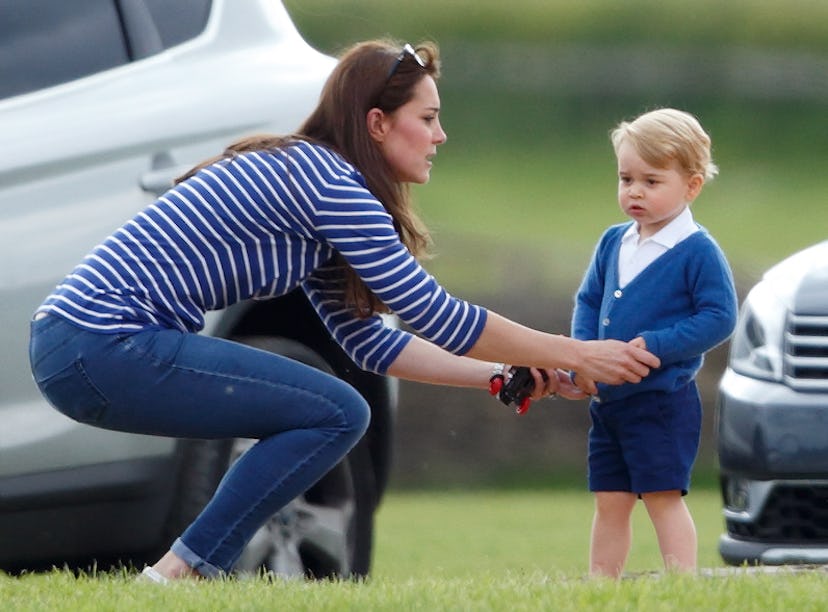 Prince George and Kate Middleton wear coordinated outfits