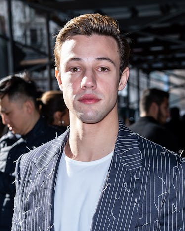 Cameron Dallas hits the red carpet.