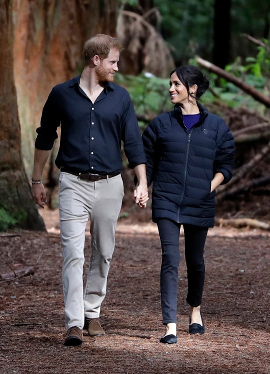 In an interview with "Time" magazine's CEO, Meghan Markle and Prince Harry discussed how they're emb...