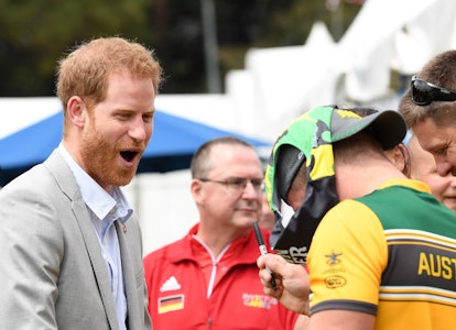 Prince Harry has a great laugh.