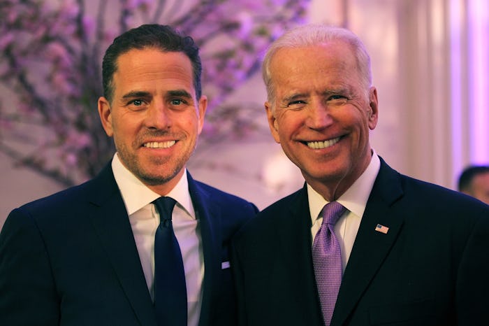 A photo of Joe Biden kissing his son Hunter is a reminder that dads need to show their sons affectio...