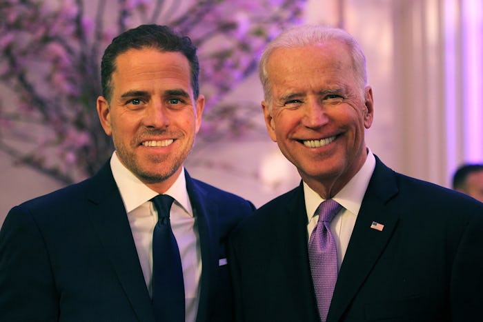 A photo of Joe Biden kissing his son Hunter is a reminder that dads need to show their sons affectio...