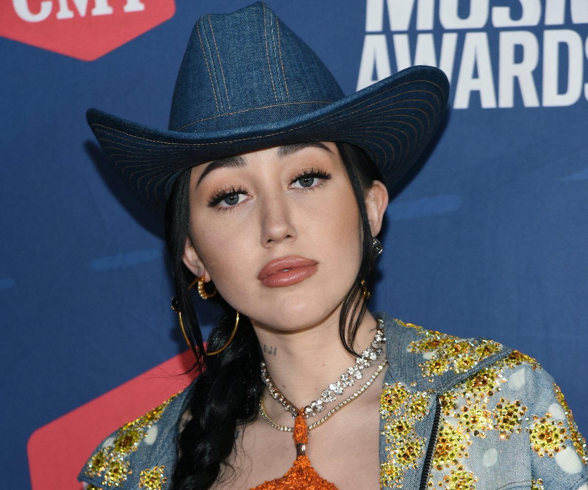 Noah Cyrus's 2020 CMT Awards Performance Look Was Very Sheer & Sparkly