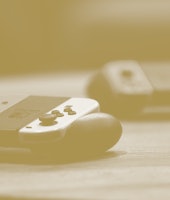 Nintendo Joy-Con controllers. 