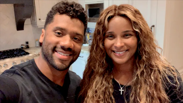 Ciara and Russell Wilson celebrate Halloween with the kids safely at home this year.