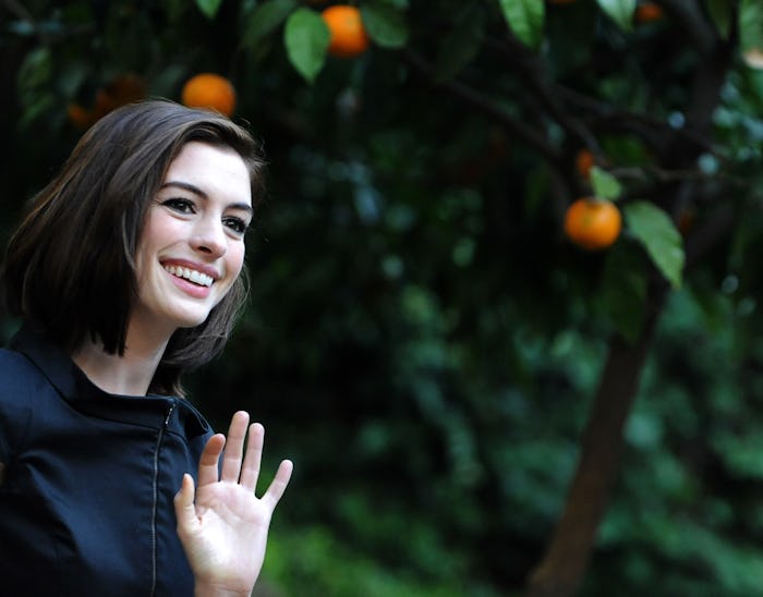 During an appearance on 'Live with Kelly and Ryan', Anne Hathaway revealed that she was pregnant whi...