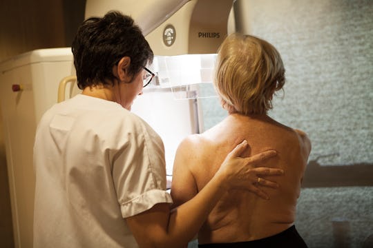 Experts say any surface changes or skin texture changes in your breasts should be evaluated.