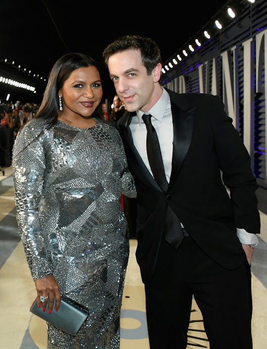  Mindy Kaling talked about B.J. Novak as a godfather to her children. 