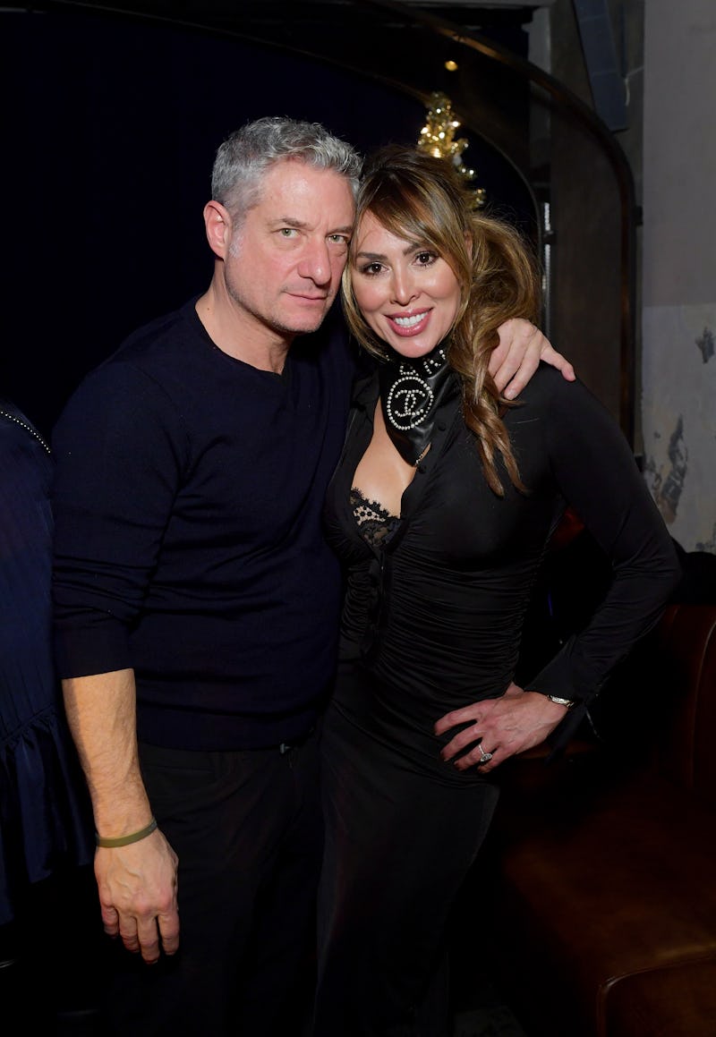 'RHOC' star Kelly Dodd & husband Rick Leventhal at an NYC event in Dec. 2019