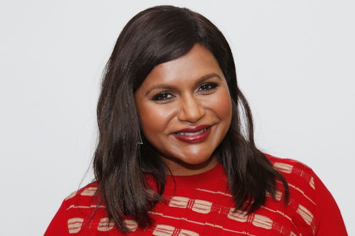 Mindy Kaling shared a super festive fall themed photo of her 2-year-old daughter, Katherine. 