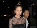 Chrissy Teigen steps out with John Legend.