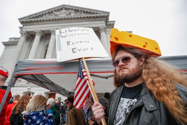 Wisconsin has been the site of numerous Covid-related protests.