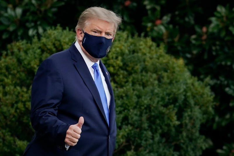 Donald Trump revealed he'd tested positive for coronavirus early Oct. 2.