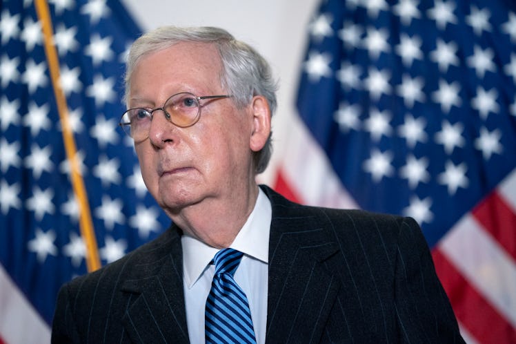 These tweets about Mitch McConnell winning re-election are all SO upset.