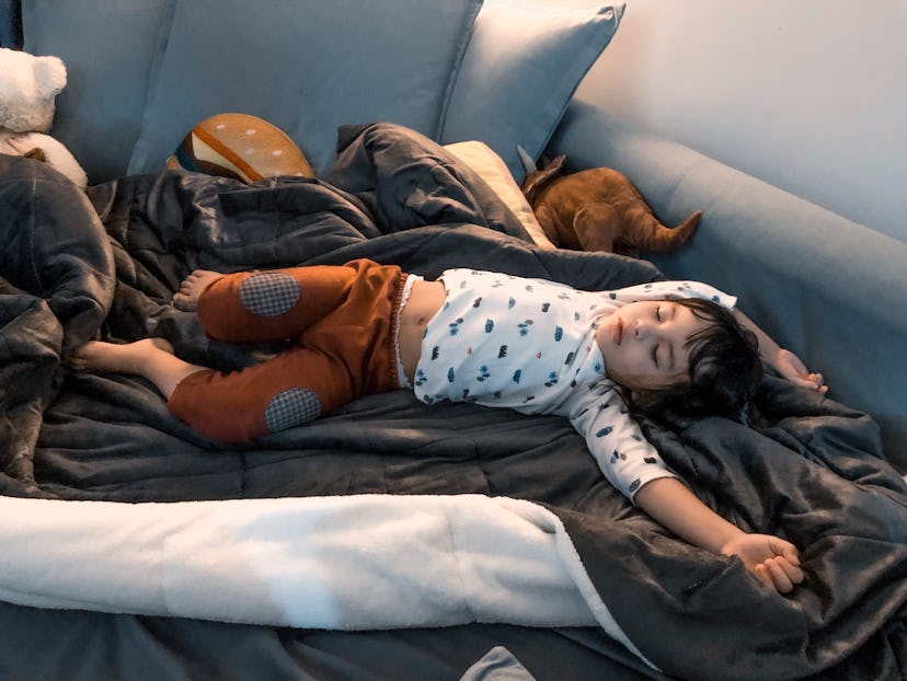 The light and time change can throw off a child's sleeping schedule.